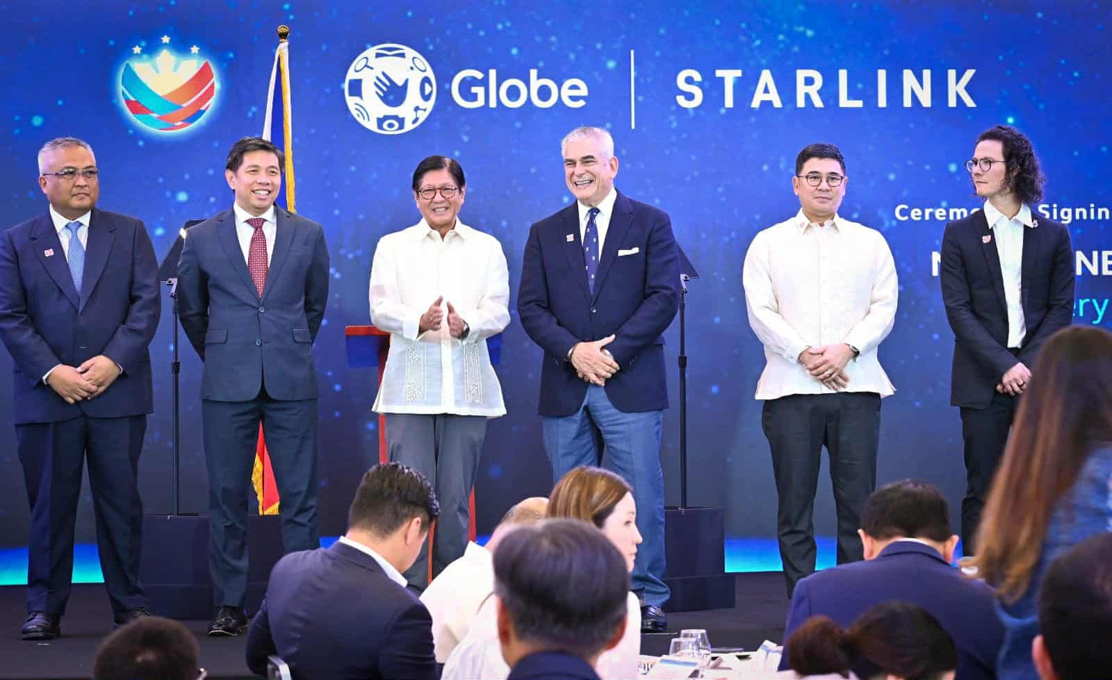 President Marcos Jr. Witnesses Globe and Starlink Partnership Launch for Universal Connectivity
