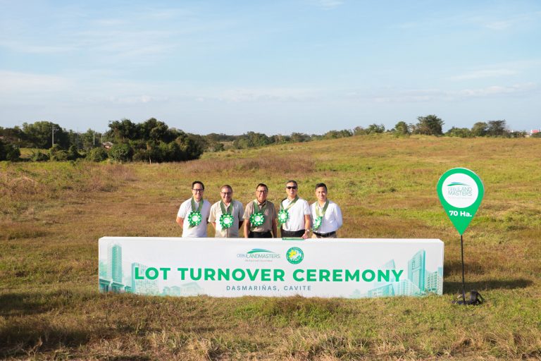 Cavite lot turnover photo (1)