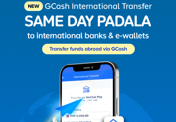 GCASH INTERNATIONAL TRANSFER- Product announcer KV 1200x1200